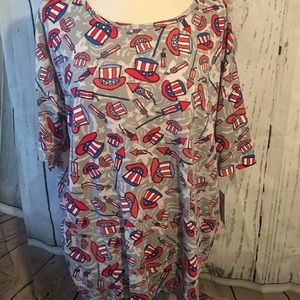 Medium vintage Lularoe Americana Irma